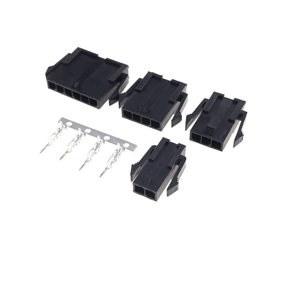 10 шт. микро коннектор 3 0 мм Однорядный гнездовой корпус 1x2 2 контакта 4 5 6 7 8