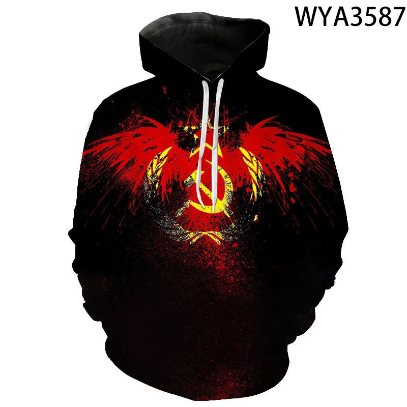 Новинка 2020 толстовки с капюшоном для мужчин и женщин детские СССР 3D принтом