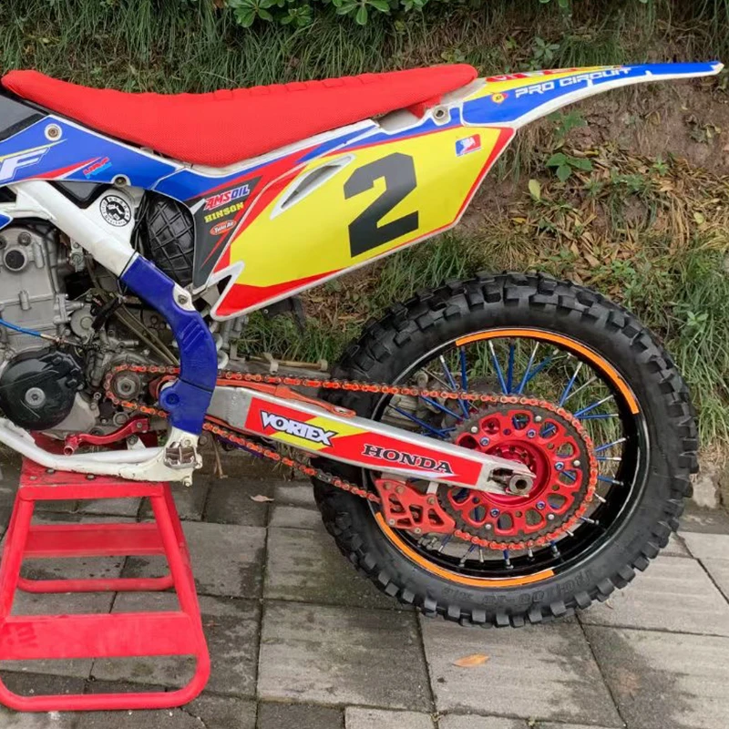 

Motorcycle Sprocket Chain Plate Tooth Gear 52 t For HJ250H KEWS K16 K18 SX SXF EXC 125 200 250 2002-2021