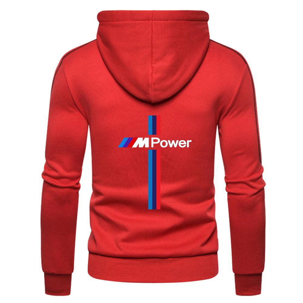 

2020 BMW Car Logo Sport Comfortable Cotton Men Zipper Fitness Solid Fleece College Style Male High street Sweatshirts Hoodie