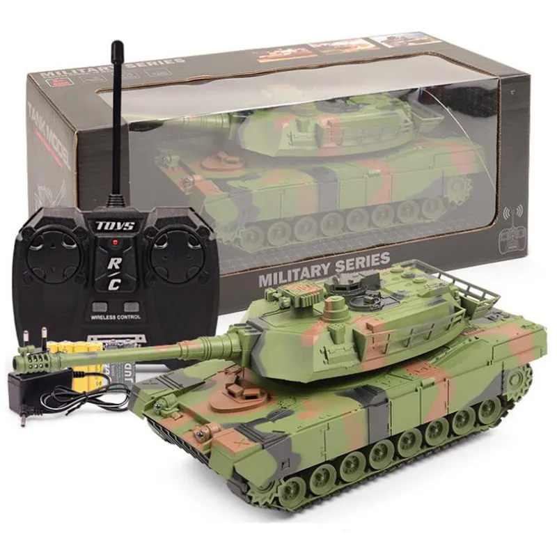 Военная война RC боевой танк тяжелая большая интерактивная игрушка с
