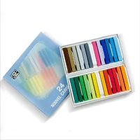 sakura 12243648 color chalk sketch drawing line stick toner portable smooth soft pastel painting chalk set bright color