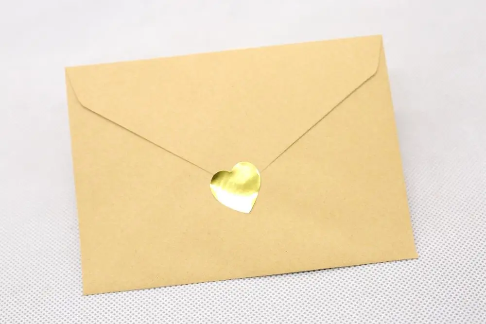 Наклейка в форме сердца этикетка для скрапбукинга упаковки подарков товары дня