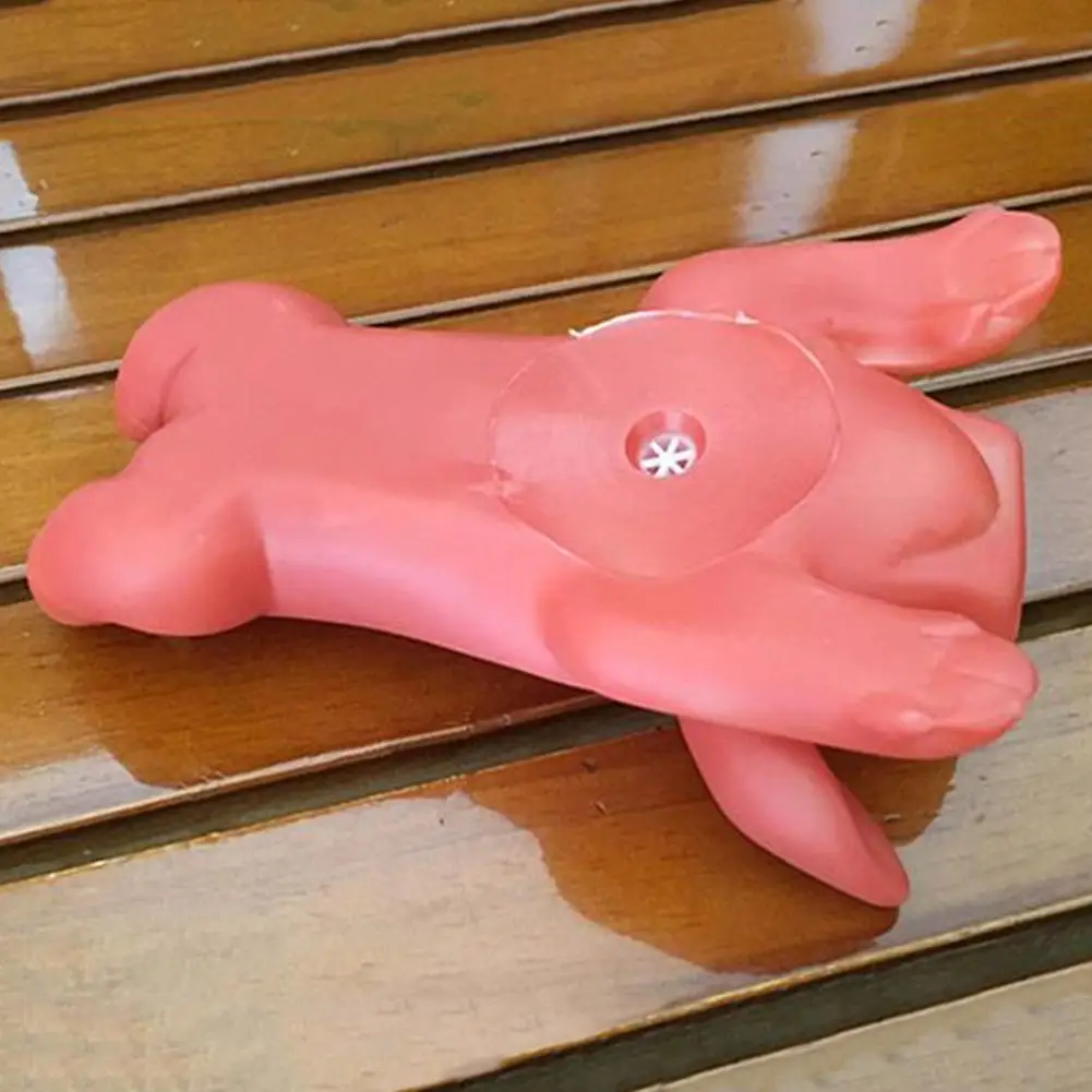 Забавные жареный поросенок Форма звук скрипучий виниловый жевательная игрушка