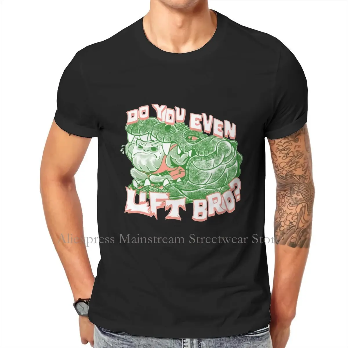 

Мужская Винтажная футболка с круглым вырезом, в готическом стиле