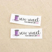 98 custom iron labels logo or text organic cotton fabric name label%ef%bc%8ccustomized with your name%ef%bc%8cspools tb0118