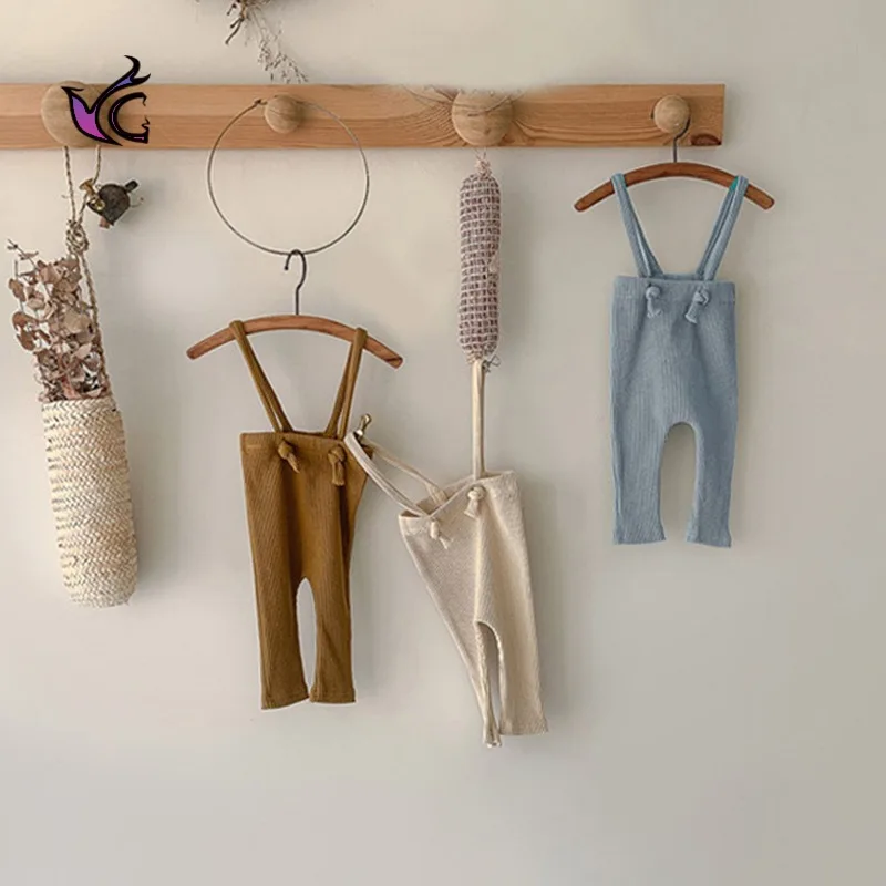 

Yg Baby Clothing Autumn And Winter New Boys' Suspenders Pants Girls' Newborn Knitted Warm Pants 0-2 Years Old Baby Body Suit