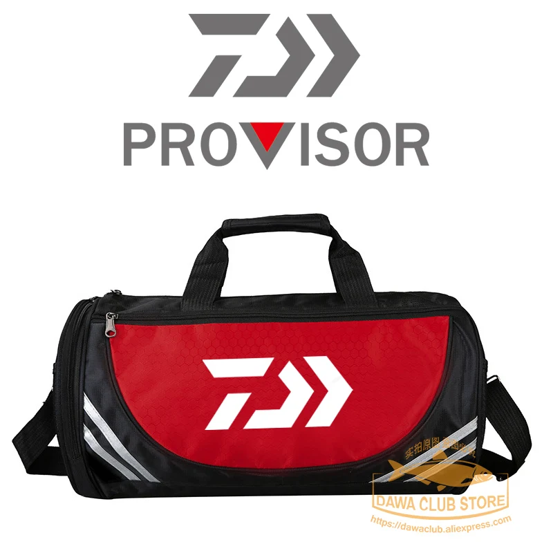 

2020 DAWA Fishing Lures Gear Storage Bag Fishing Bag Multifunctional Fitness Outdoor Fishing Backpack Travel Single Shoulder Bag