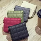 Женский однотонный кожаный кошелек на молнии, клатч, держатель для карт, кошелек, Женская сумочка, 3 цвета