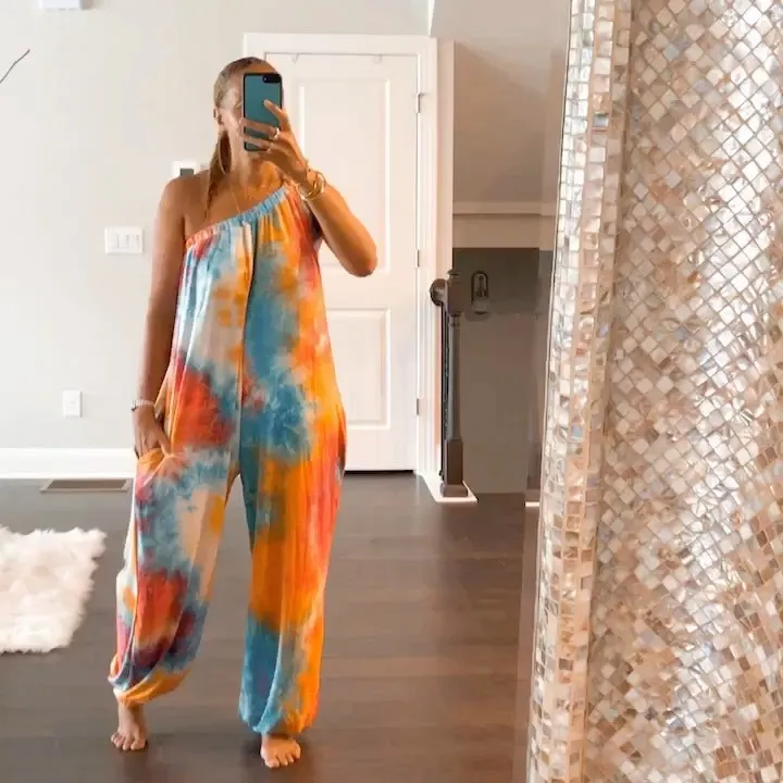 

Комбинезон женский с косым воротником, пикантный облегающий модный костюм-футляр без рукавов, для клубов и вечеринок, боди в стиле high street