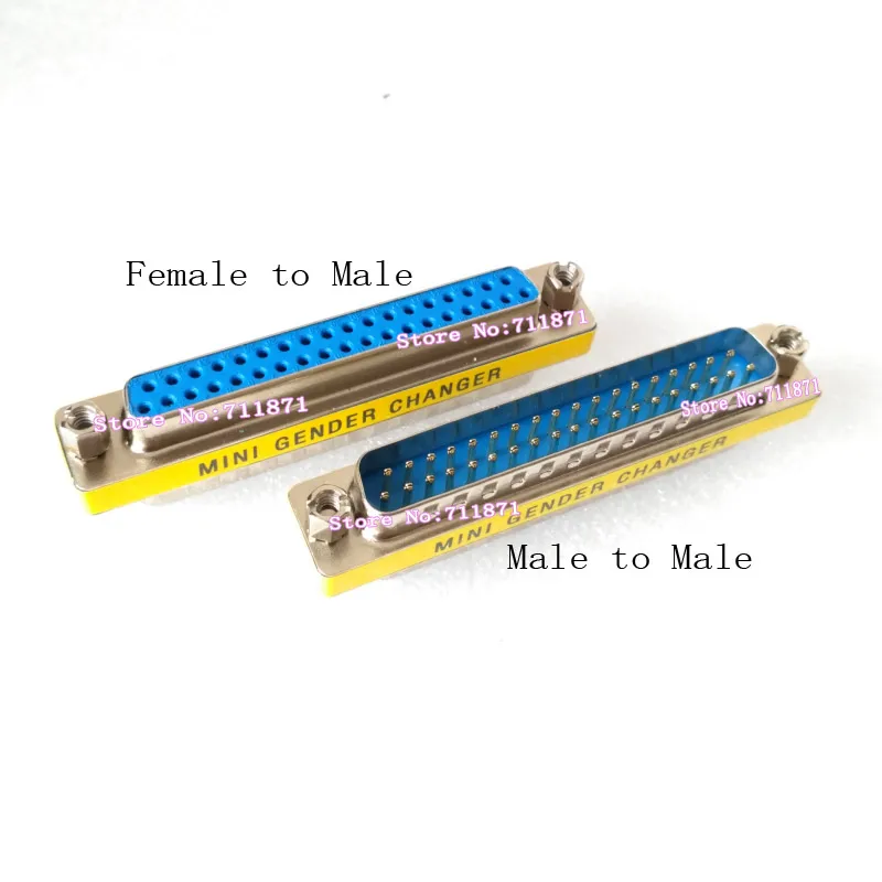 37-контактный Штекерный разъем DB37 адаптер 37P на HDB37 переходник тестовое соединение