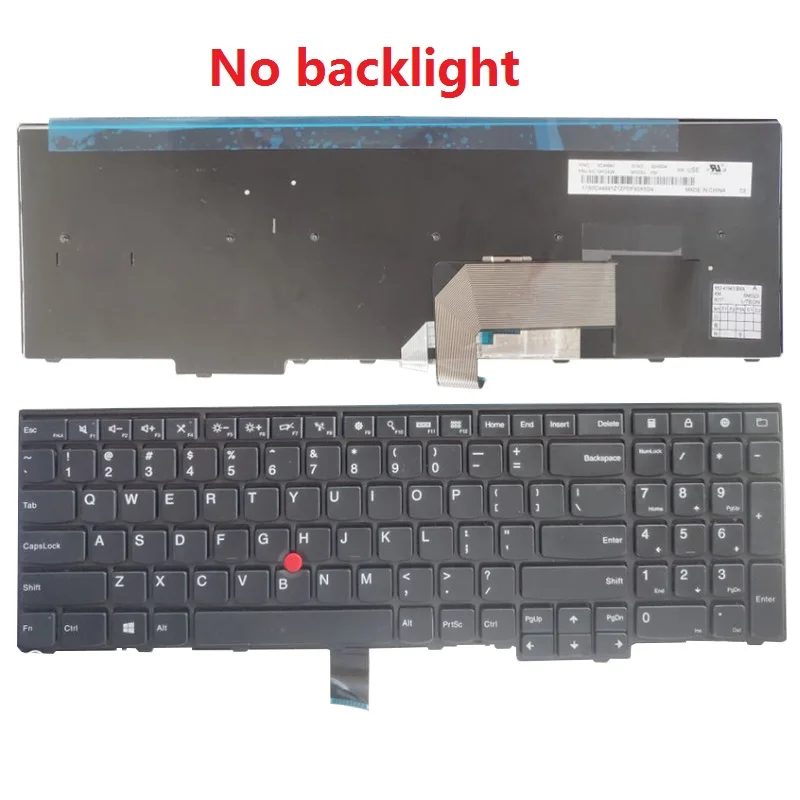 new us keyboard for lenovo ibm thinkpad e540 e545 e531 t540 t540p t550 l540 w540 w541 w550s series us laptop keyboard free global shipping