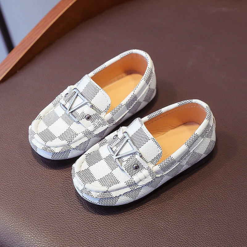 

Children's Breathable Doudou Shoes Korean Boys' Small Leather Floor Summer 2020 Children Sneakers Girls Slippers Autumn Running