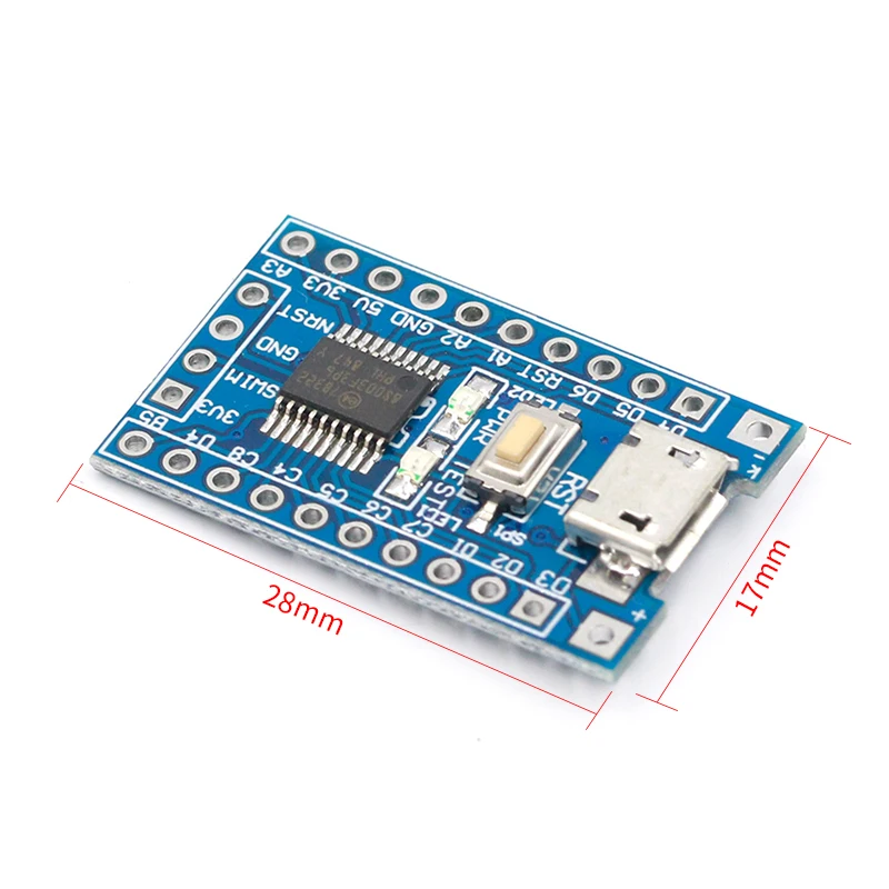 1 шт. STM8S103F3P6 системная плата STM8S STM8 макетная Минимальная основная плата|board|board