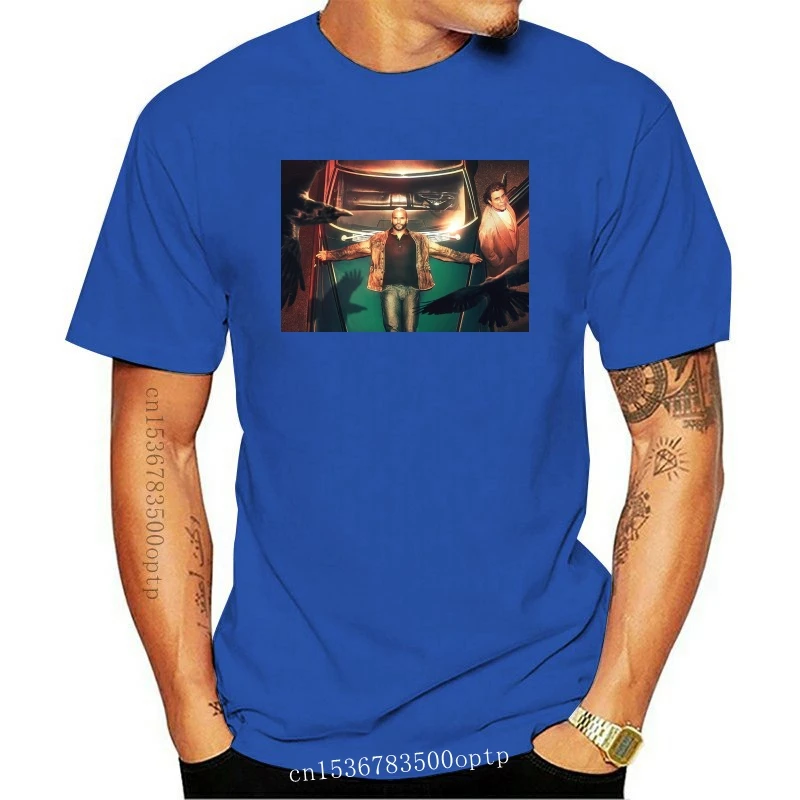 

New American Gods Men'S We All Need A Saviour T-Shirt Tops Tee Tee Shirt