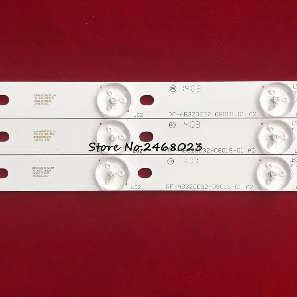 Светодиодный подсветка полосы 8 лампа для RF-AB320E32-0801S-01 светодиодный 32TC2300E TK97K4000000