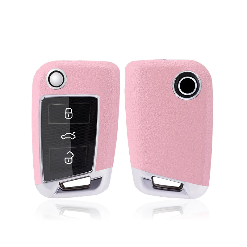 

Leather Key Case Suitable For Lavish Plus Sudeng Tange / Tanyue Touran Tanying Polo