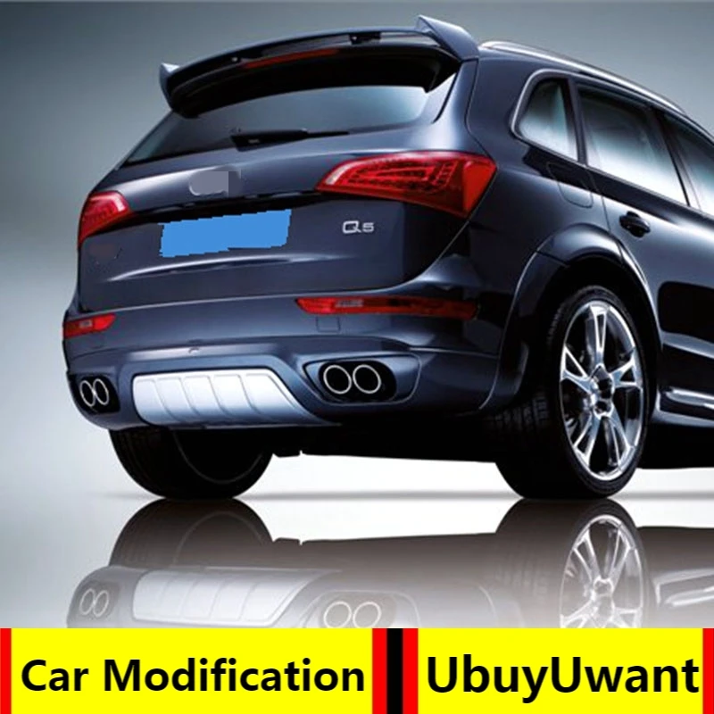 

Fit for Audi Q5 2013 2014 2015 2016 FRP Material car tail wing decoration rear trunk spoiler for Audi Q5