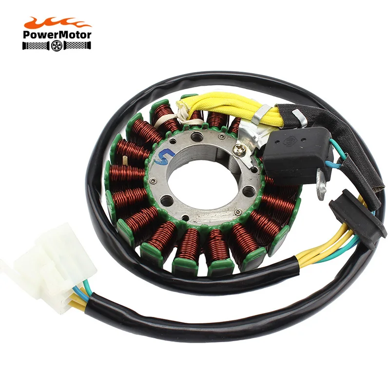 

Motocross Positive Three-Hole 18 Stage DC Stator Coil DC Magnet Stator Coil For GN And GS Electric Start Engine