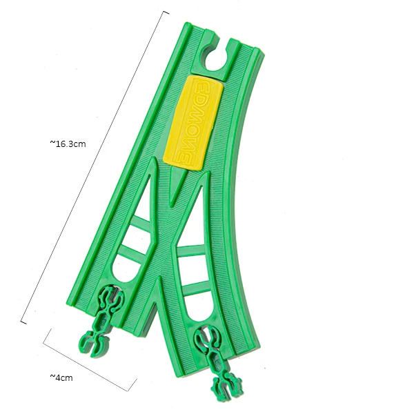 GREEN TRACK B TBKJOYS деревянные железнодорожные дорожки, аксессуары для железной дороги, все виды деревянных дорожек, различные компоненты, развивающие игрушки - Цвет: GREEN TRACK B