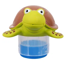 1pc Turtle Pool Chlorine Dispenser Floater Chlorine Tablets Holder Accessory