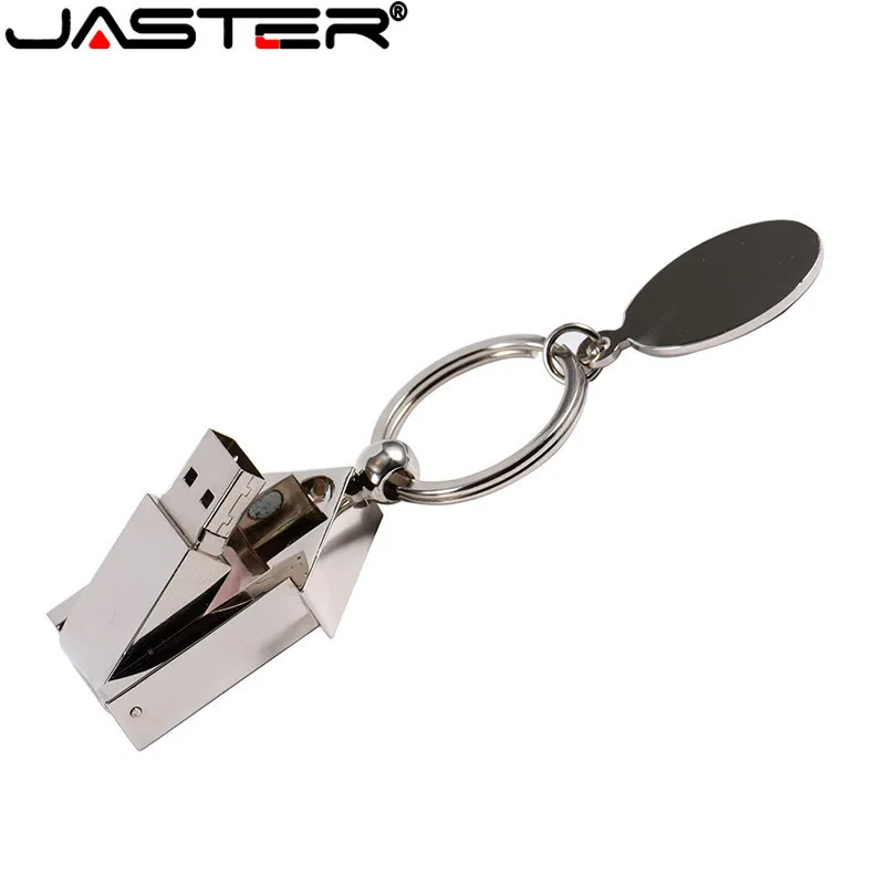 Флэш накопитель JASTER металлический дом серебристый флеш 4 ГБ 8 16 32 64 флэш диск