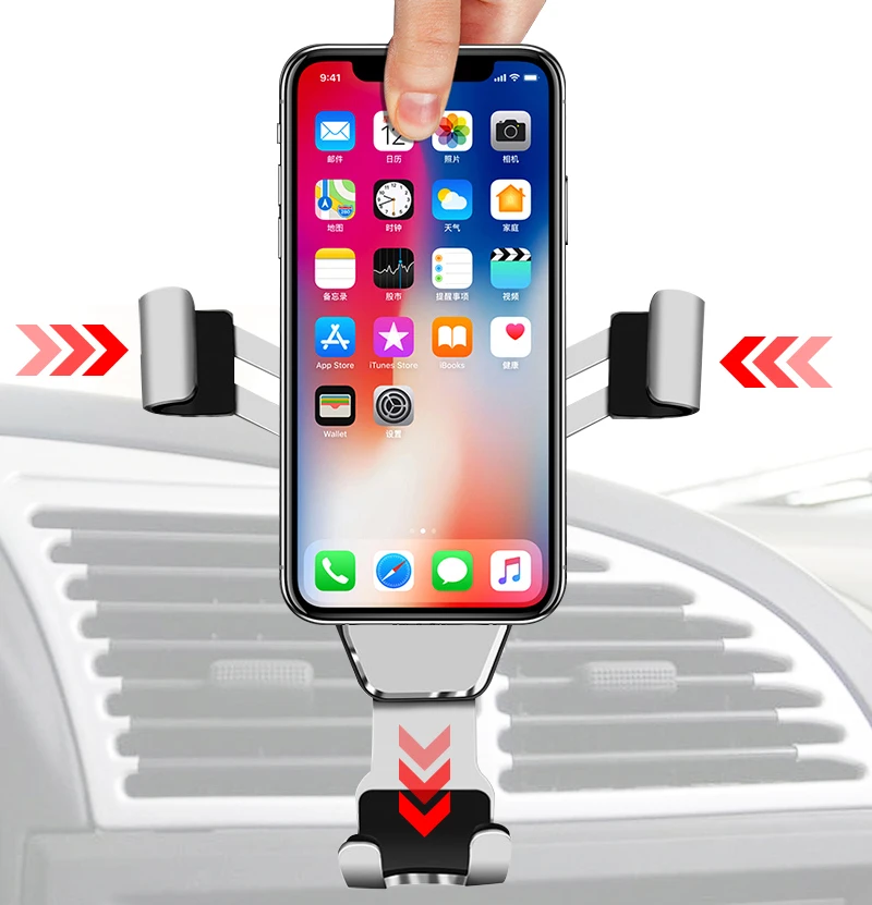 Универсальный автомобильный держатель для телефона из алюминиевого сплава |