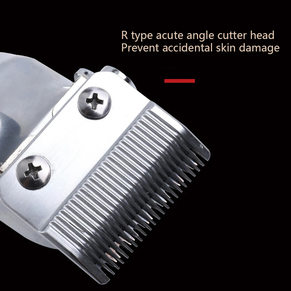 Kemei-1996 перезаряжаемая электрическая полностью Металлическая Мужская волос