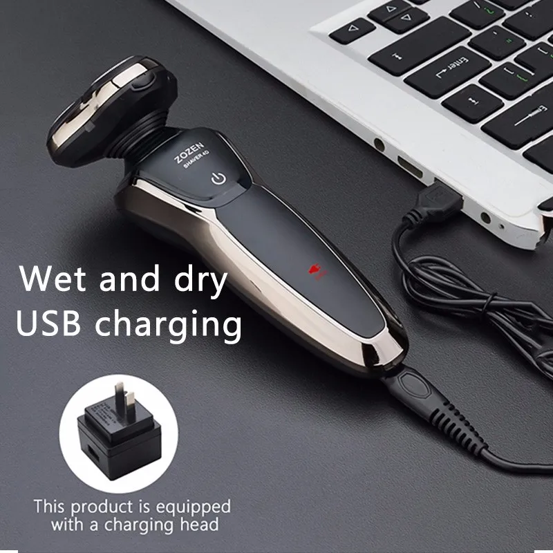 4D электробритва перезаряжаемая бритва с USB электрическая Умная