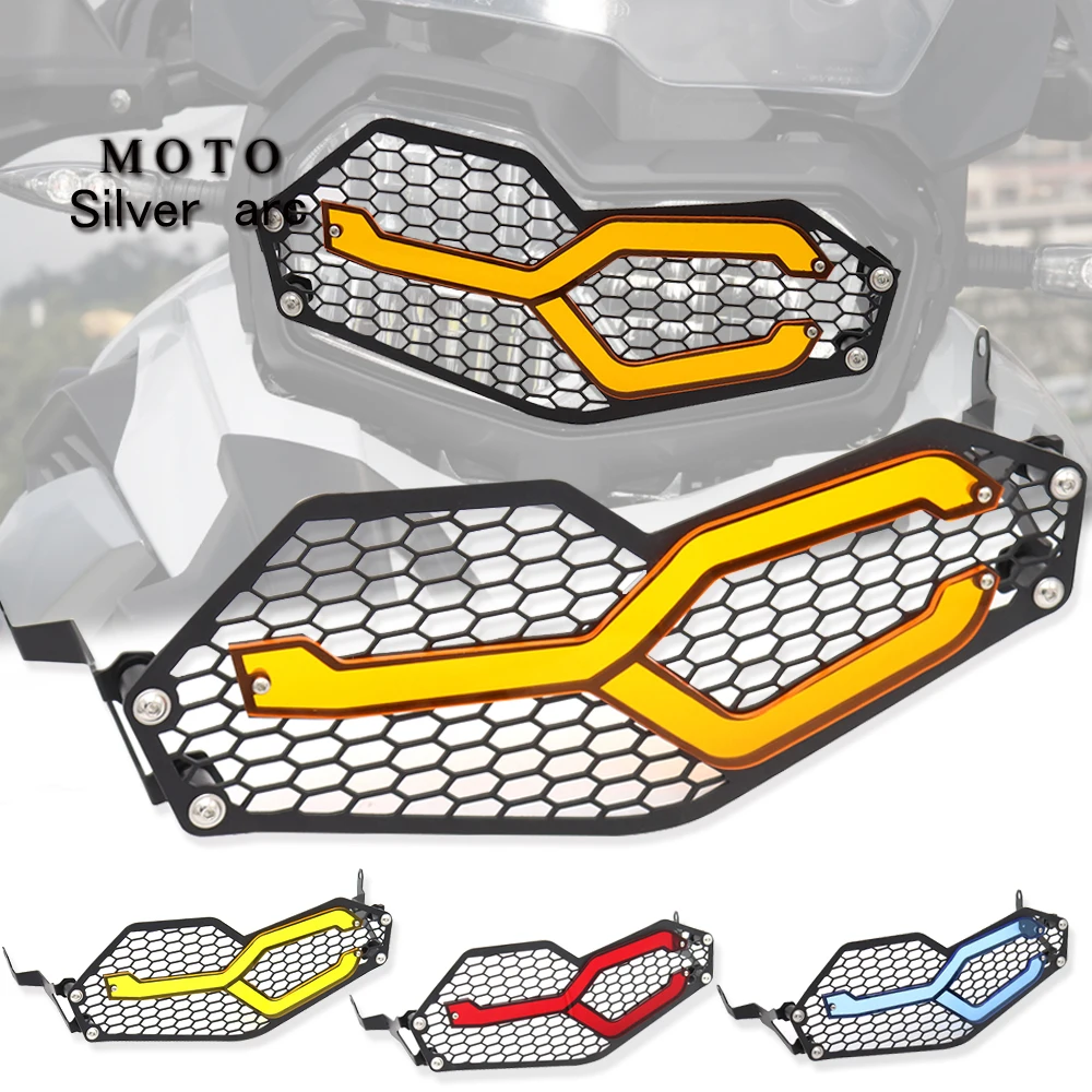 Для BMW F750GS F850GS 2018 2019 2020 защита фары решетка гриль крышка F 850 GS 750 акриловая патч для