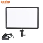Godox LED P260C 3300  5500K светодиодная двухцветная и с регулируемой яркостью студийная осветительная панель для видеокамеры DV видеорегистратора + Бесплатный адаптер переменного тока