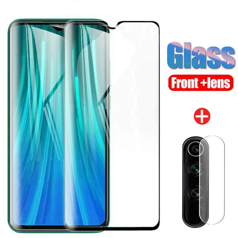 Закаленное стекло 2 в 1 для Redmi Note 7 6 5 note 8 pro 8A 7A защитная пленка объектива камеры
