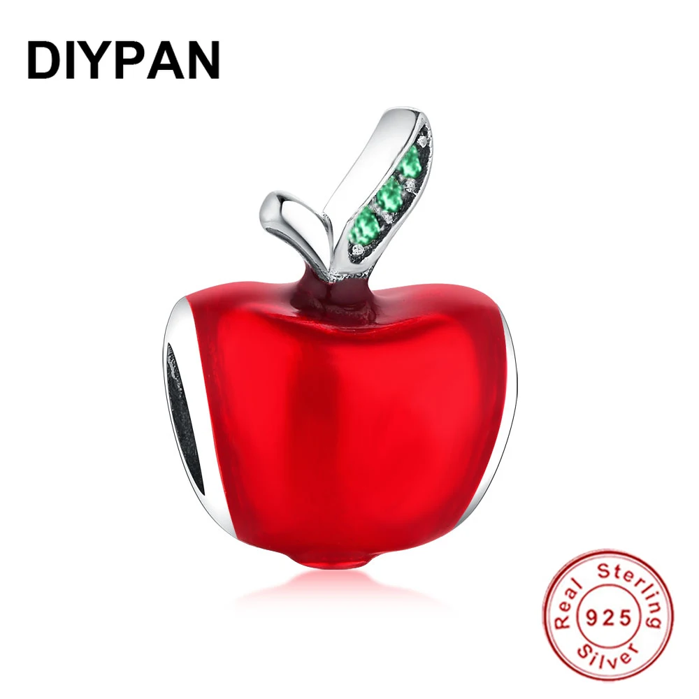 

925 Sterling Silver Fit Original Pandora Charm Bracelet Silver 925 Dragonfly Charm Enamel Bead DIY Jewelry Berloque