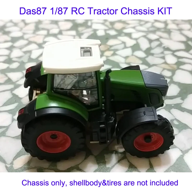 DasMikro Das87 DS87E08 HO Scale 1/87 комплект шасси для трактора кузов и шины в комплект не входят