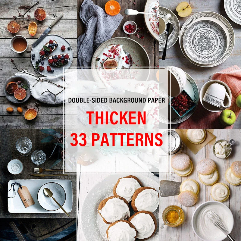 Фотостудия 57*87 см фотофоны с деревянной печатью водонепроницаемый мраморный фон