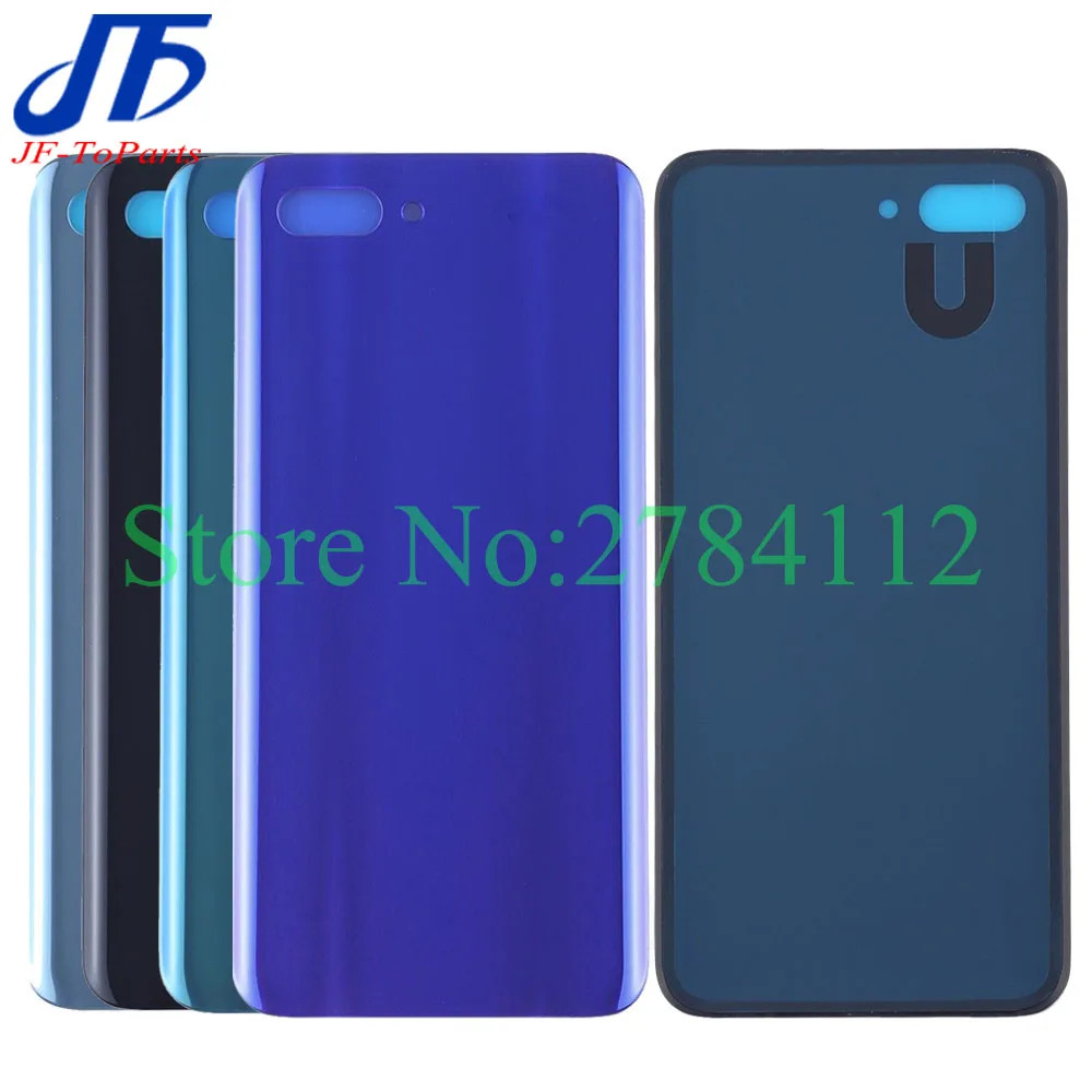 10 шт. Задняя стеклянная крышка батарейного отсека для huawei Honor 10 lite Honor10 Задняя Дверь Корпус чехол Крышка батарейного отсека задняя стеклянная панель