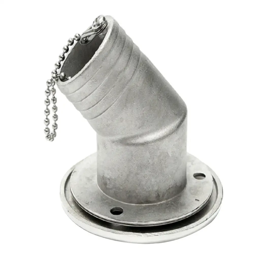

Stainless Steel Boat Deck Gas Boat Deck Fill Filler 1.5' W/ Keyless