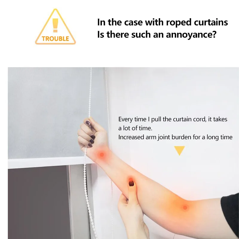 A-OK AM43 Aoke electric curtain motor smart phone app control electric roller blinds roman curtain soft curtain