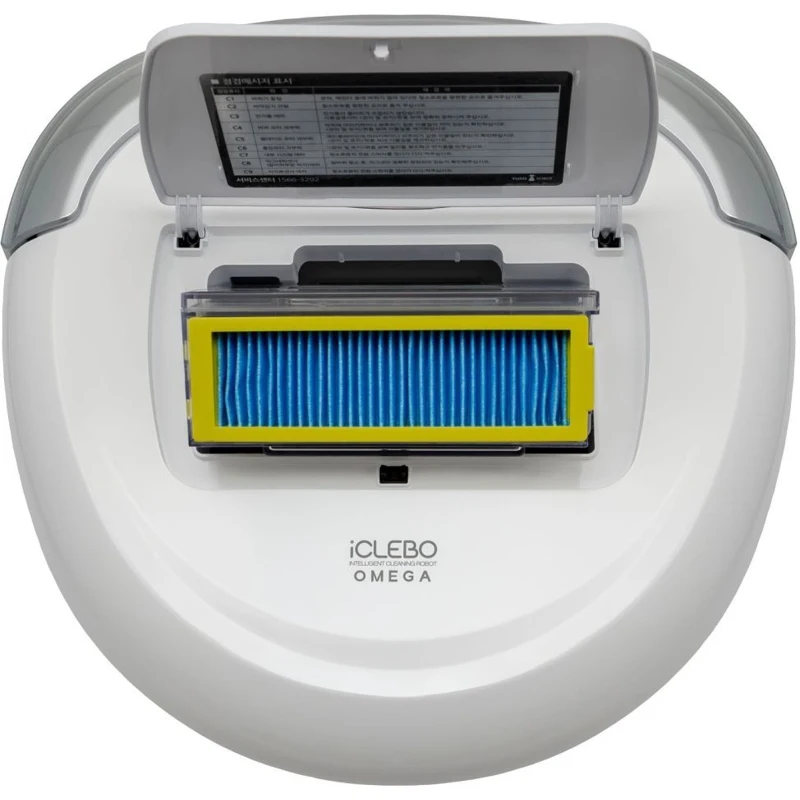 Пылесос робот iClebo Omega 53Вт белый/серебристый|Пылесосы| |