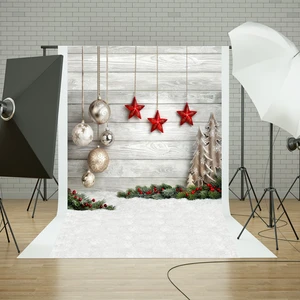 New Christmas Background Cloth Photography Background Christmas Tree Party Holiday Decoration Background Camera
