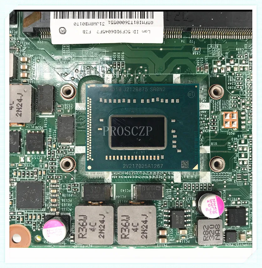 Материнская плата для ноутбука Dell V5460 5460 DA0JW8MB6F0 CN-066P2N 066P2N 66P2N с SR0N2 I3-3110M 100% работает