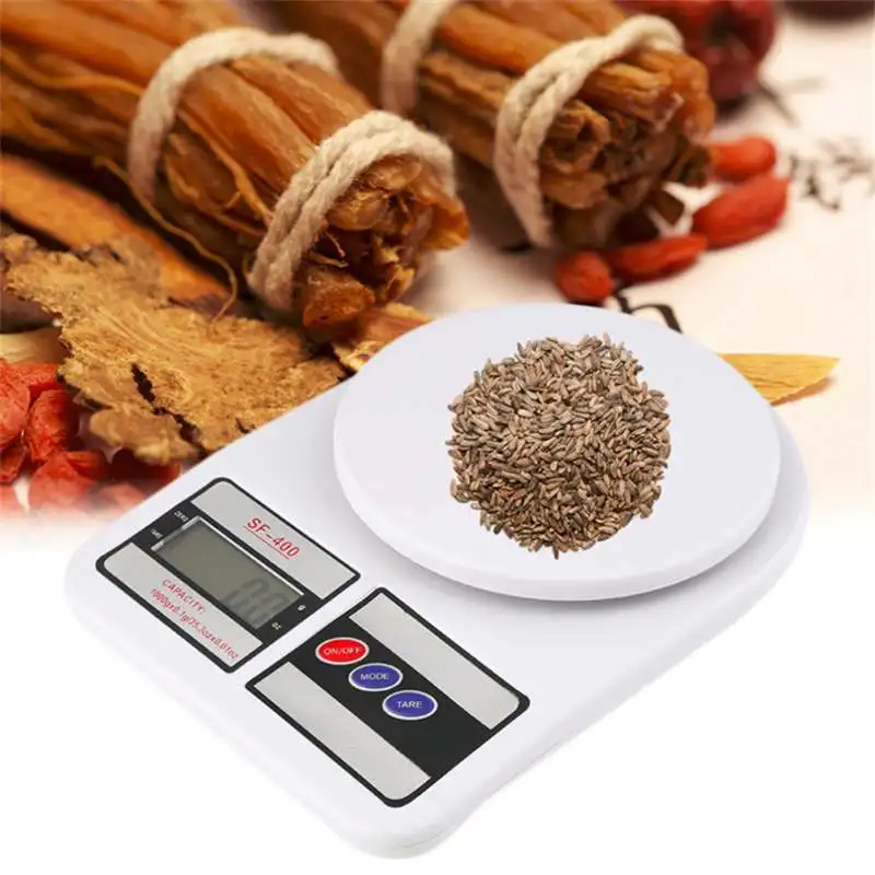 

10Kg Portable Digital Scale LCD Electronic Scales Food Balance Measuring Weight Electronic Scales Kitchen Accessories Scales