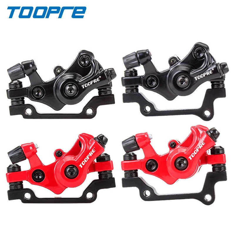TOOPRE Mountain bike Disc Brake Front F160/R140 Rear F180/R160 Aluminum alloy Electric Bicycle Disc Brake set 160mm Disc Parts