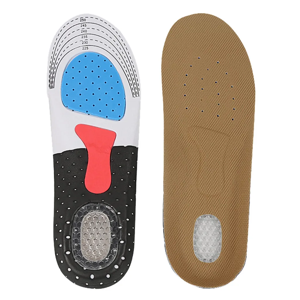 Спортивные гелевые стельки для бега мужчин женщин обуви ортопедическая