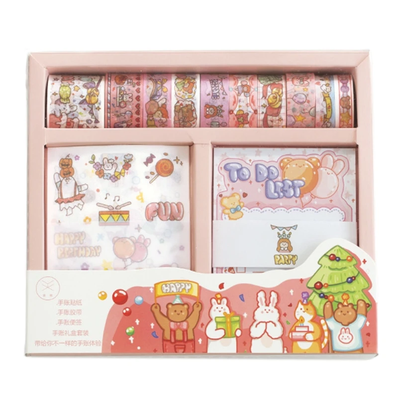 

50 pcs/set Fruity Fairy Washi Adhesive Tape Decorative Sticker Memo Pad