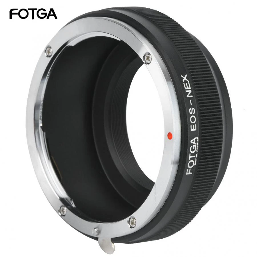 Кольцо адаптер FOTGA с ручным фокусом для объектива Canon EF крепление Sony E объективов