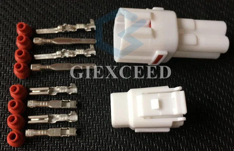 2 комплекта 4 Pin 6180-4771 6188-0004 MT090 герметичный мотоциклетный разъем корпус
