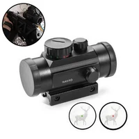 hunting sight hot 1120mm rail riflescope dot sight reflex 1x40 reticle hunting optics holographic red tactical scope collimator