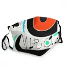 Joan Miro Catalunya Non-одноразовая маска для лица комикс для взрослых искусство анти пыли Защитная крышка респиратор рот муфельная печь