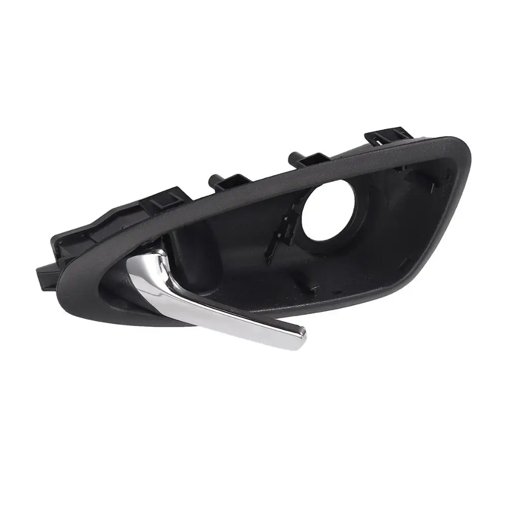 Дверная ручка Justech внутренняя передняя левая черная отделка для Seat Ibiza IV 2009-2012